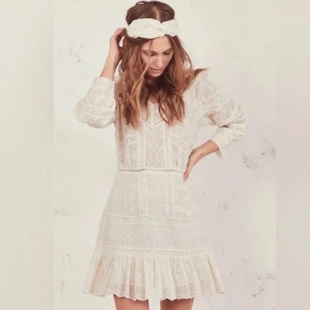 LOVESHACKFANCY SIZE 4 Cheri dress - Picture 2 of 5